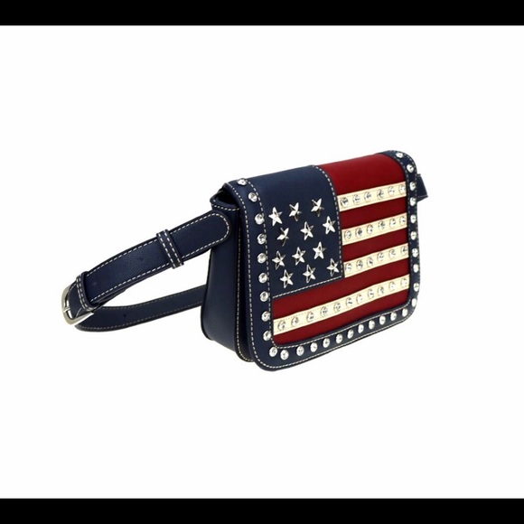 Montana West American Pride Collection Fanny Pack - Picture 2 of 6